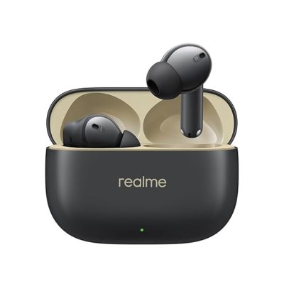Buy Realme Buds Air 5 In-ear Wirless Earphone, Upto 38 hrs of playtime,  Fast charging, IPX5 Water Resistant, Google Fast Pair, Bluetooth v5.3, 45ms  Super Low Latency, Supports Dolby Atmos, Smart Adaptive