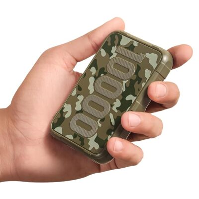 Ambrane 10000mAh Rugged Power Bank Military Edition