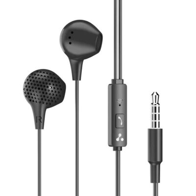 AMBRANE EP 83 Wired Earphone Black (Pack of 2)